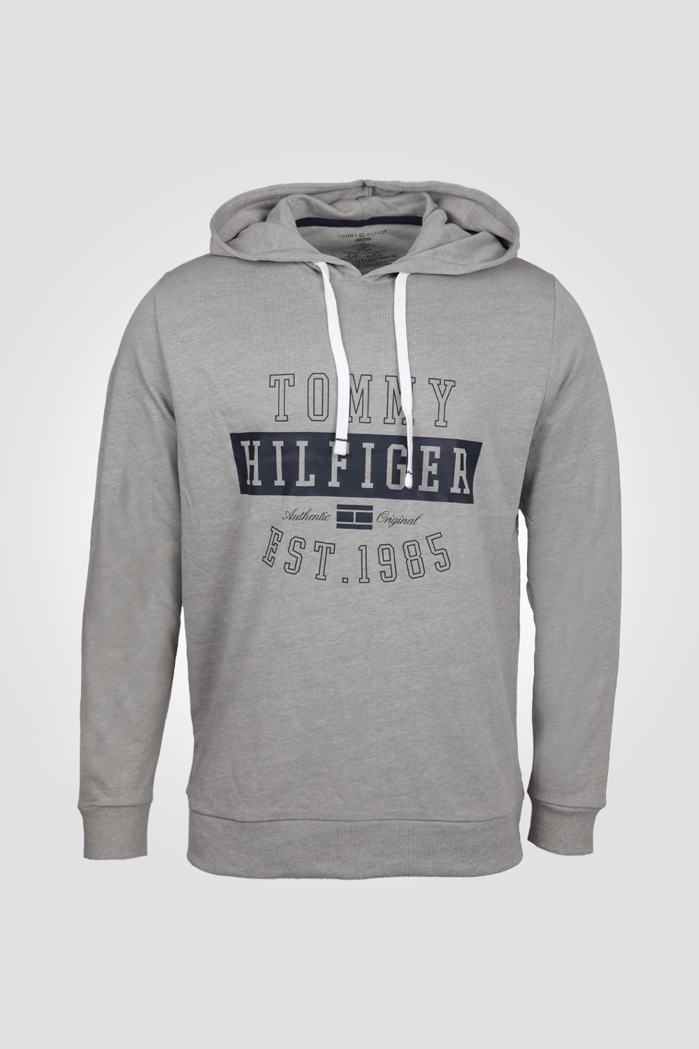 סווטשירט לגברים FRENCH TERRY בצבע אפור