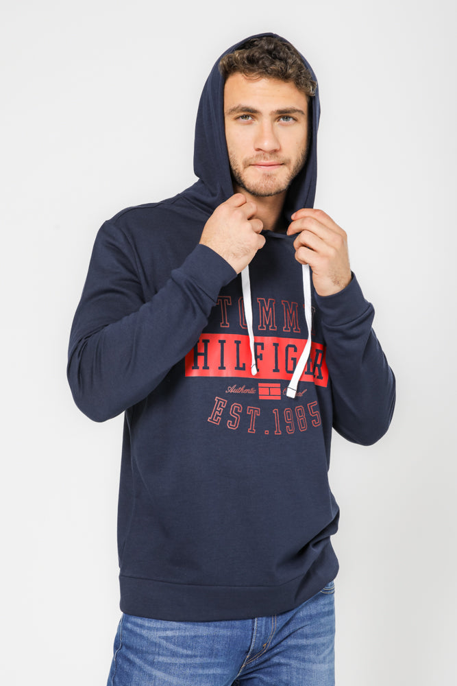 סווטשירט לגברים FRENCH TERRY בצבע נייבי