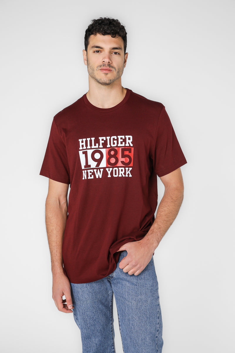 טישירט לגברים עם הדפס 