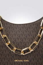 תיק יד לנשים בצבע חום