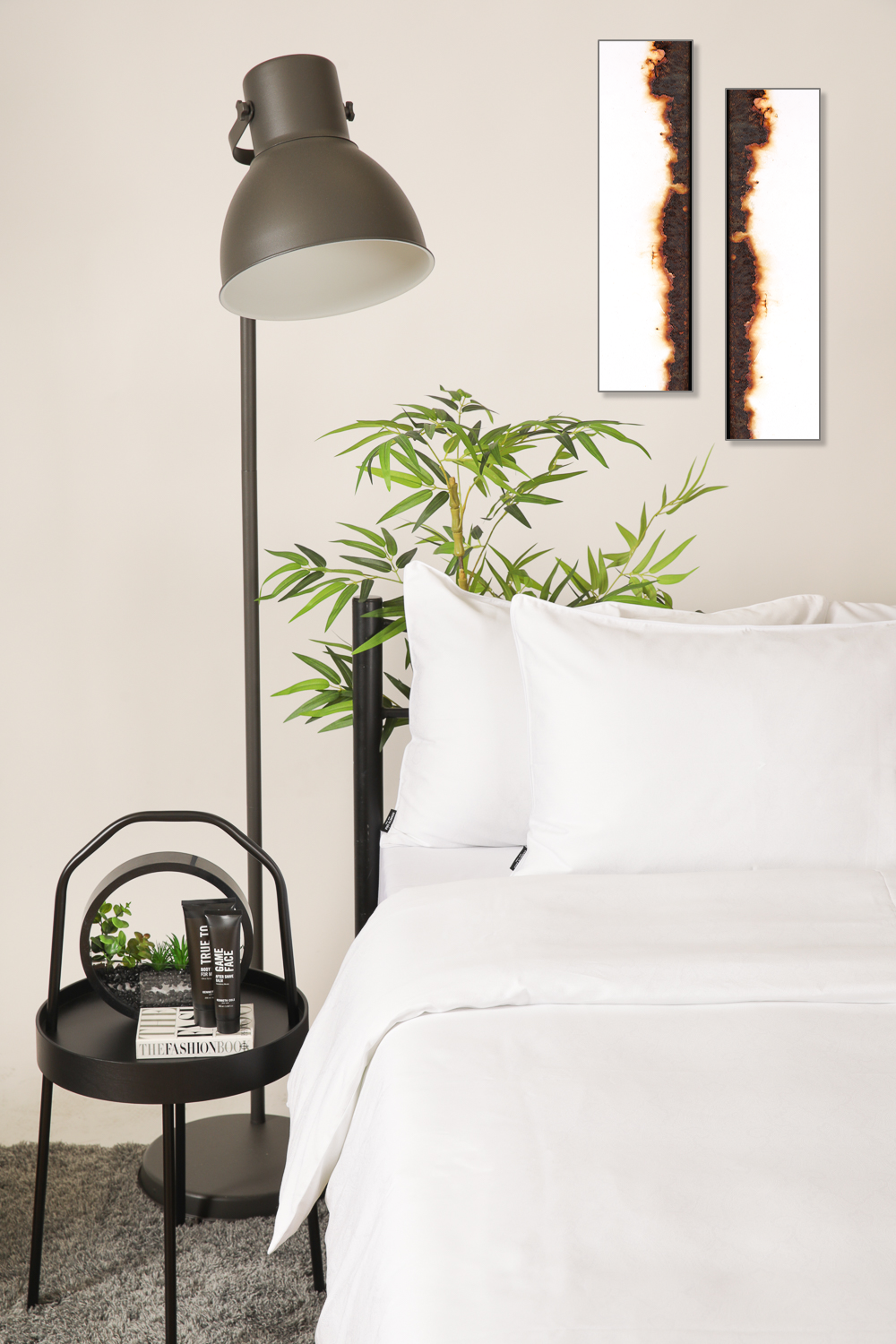 סט מצעים קינג סייז 200/200 ס"מ כותנה סאטן דגם Daria