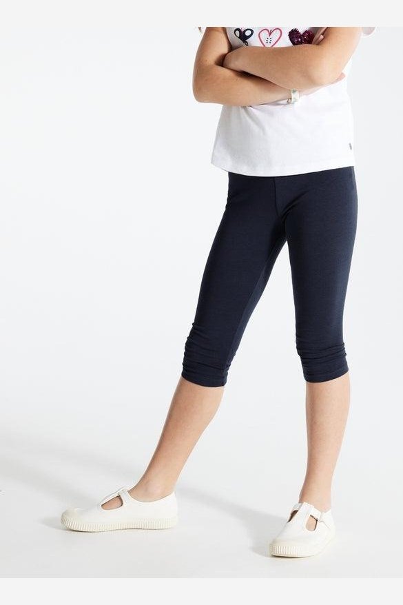 טייץ ילדות בצבע נייבי