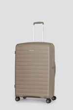 מזוודה קשיחה בינונית 25" מדגם INFLUENCE בצבע בז'