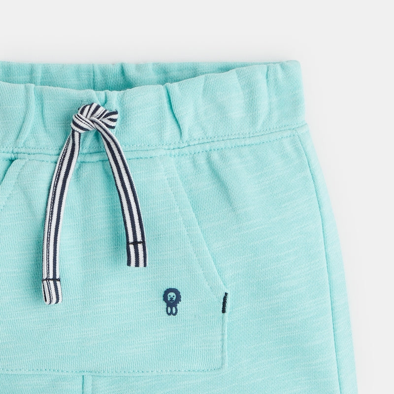 מכנסיים קצרים לתינוקות בצבע תכלת
