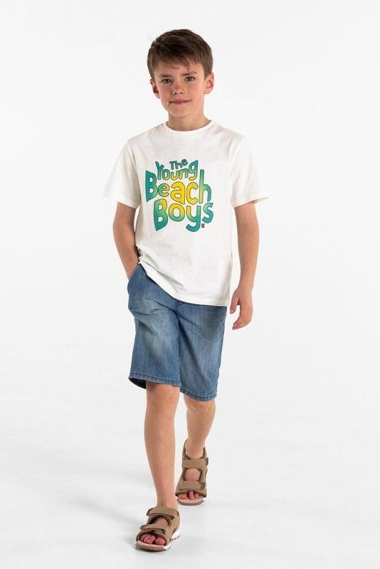 טישירט קצרה לילדים בצבע לבן - MASHBIR//365
