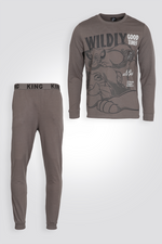 סט פיג'מה ארוכה מלך האריות | דלתא