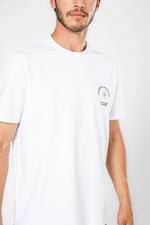 טישירט בצבע לבן לגברים