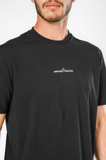 טישירט בצבע שחור לגברים