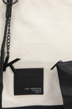 תיק יד Tote לנשים CHRISHELL בצבע אופוויט