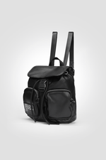 תיק גב דמוי עור לנשים JESSE בצבע שחור