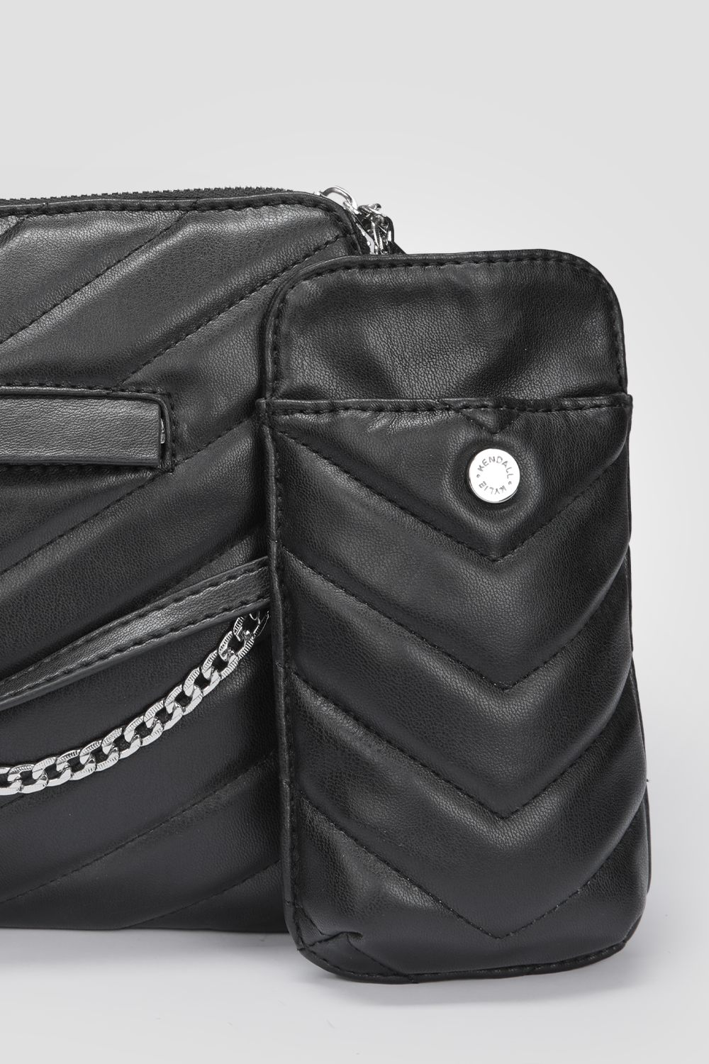 תיק צד דמוי עור לנשים DAYANA בצבע שחור