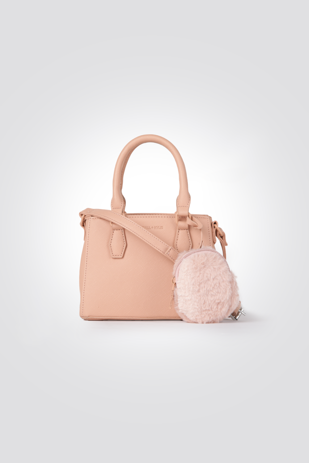 תיק יד לנשים בצבע ניוד 