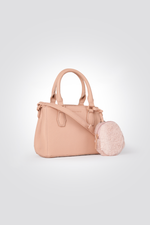 תיק יד לנשים בצבע ניוד 