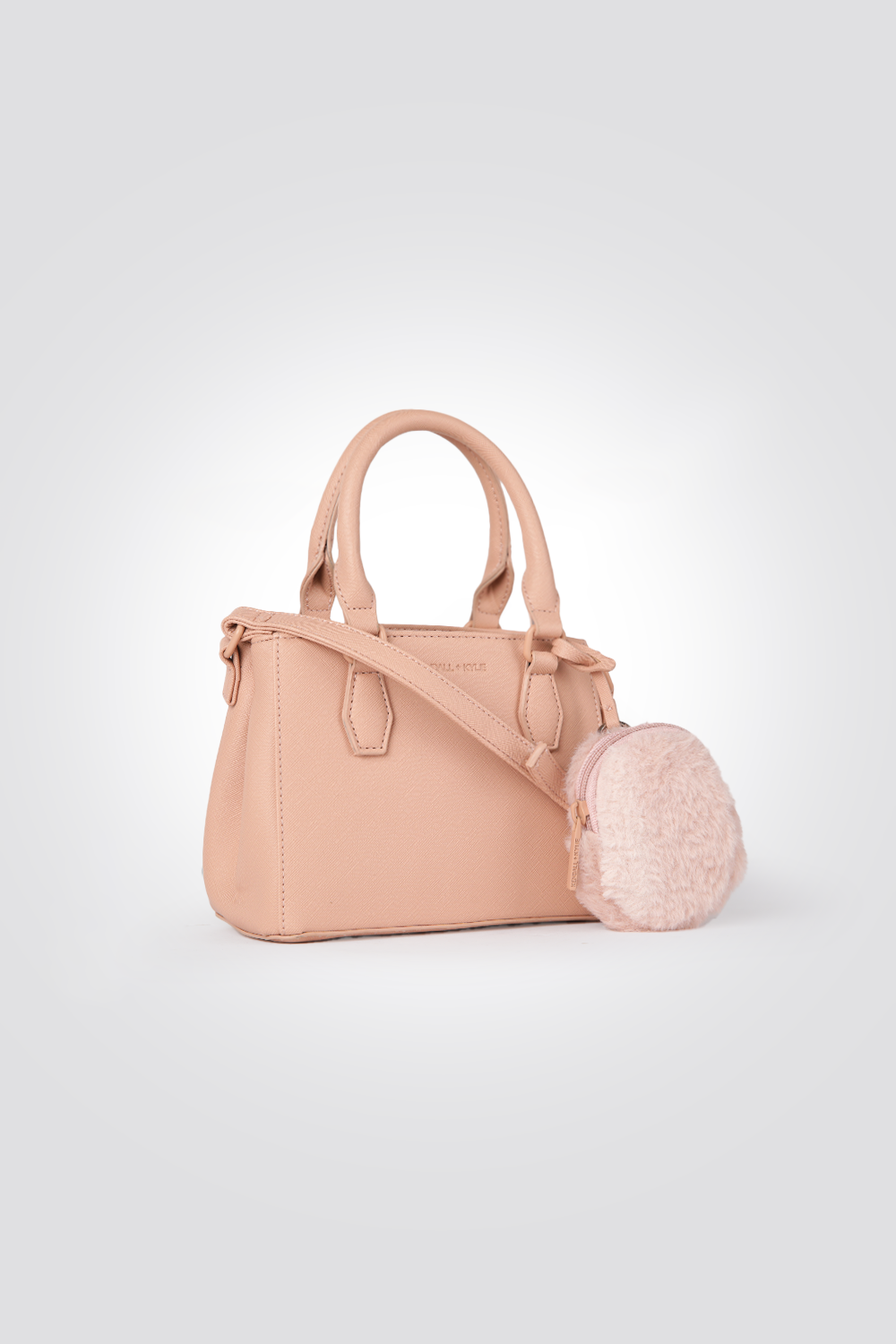 תיק יד לנשים בצבע ניוד 