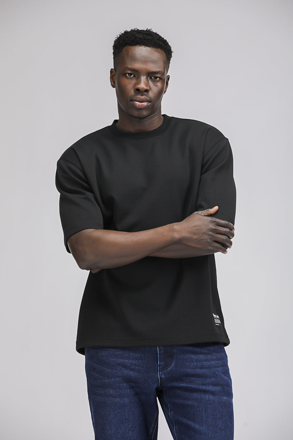 טישירט בגזרה קלאסית עם כיתוב | קנת קול