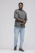 טישירט בגזרת אוברסייז עם הדפס פרח | קנת קול