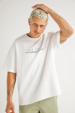 טישירט בגזרת אוברסייז הדפס פרח | קנת קול