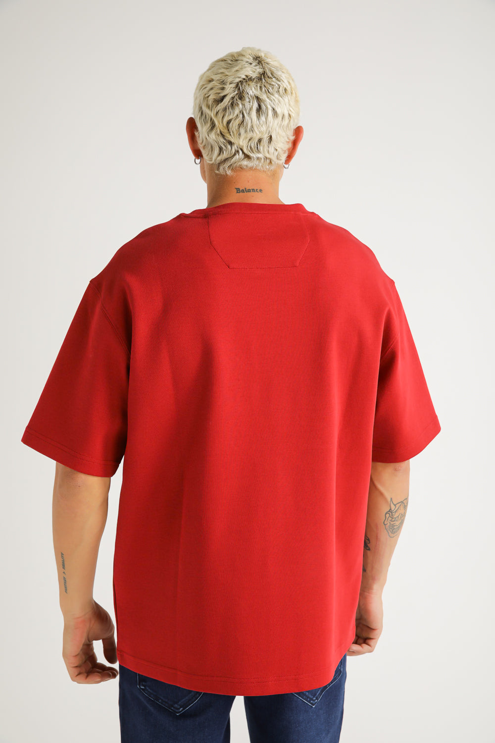 טישירט בגזרת אוברסייז עם הדפס | קנת קול