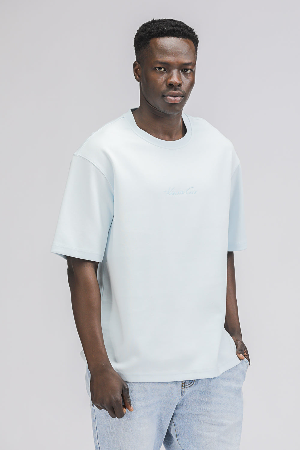 טישירט בגזרת אוברסייז עם הדפס | קנת קול