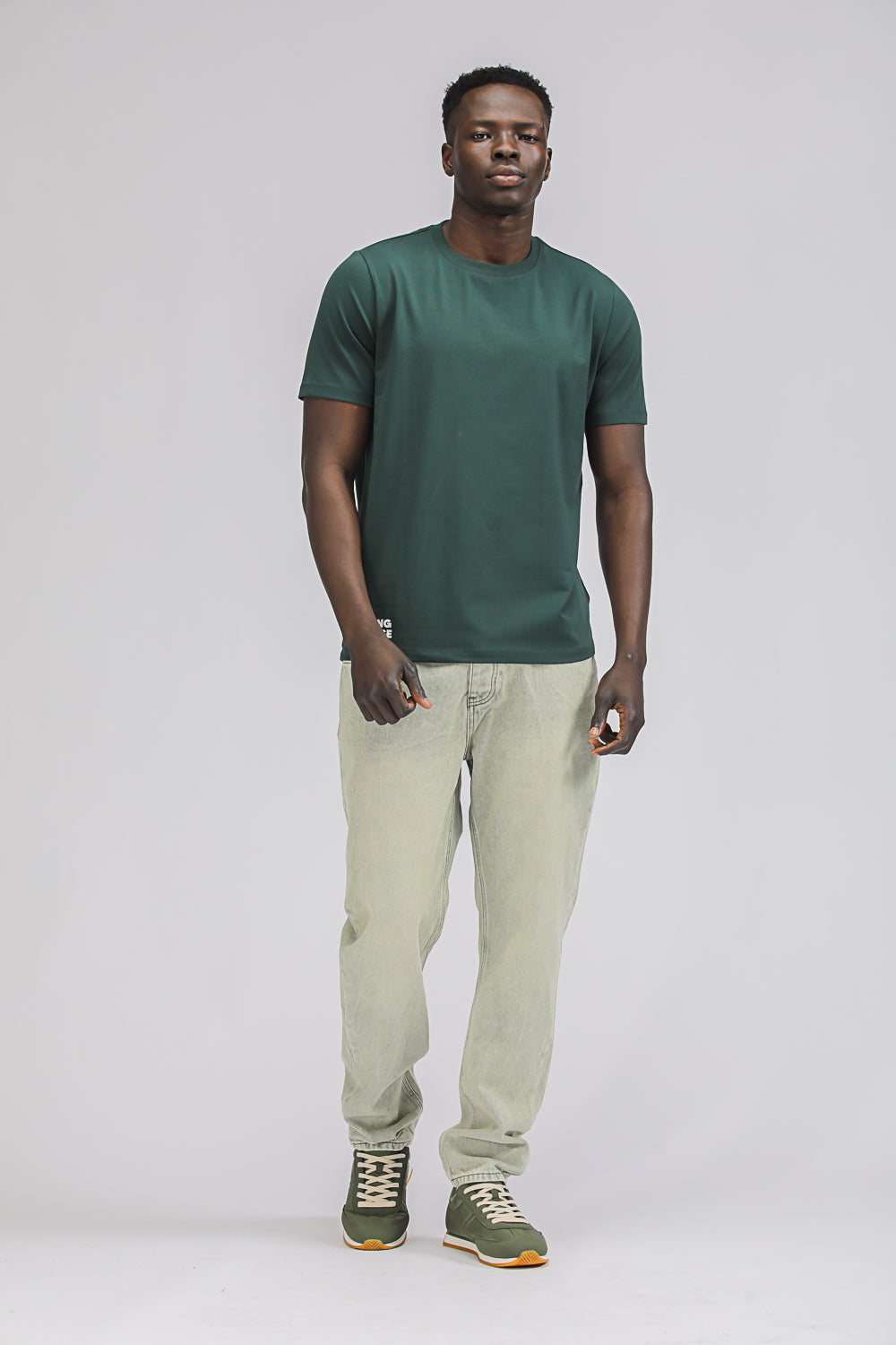 טישירט בגזרת אוברסייז עם הדפס | קנת קול