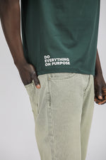 טישירט בגזרת אוברסייז עם הדפס | קנת קול