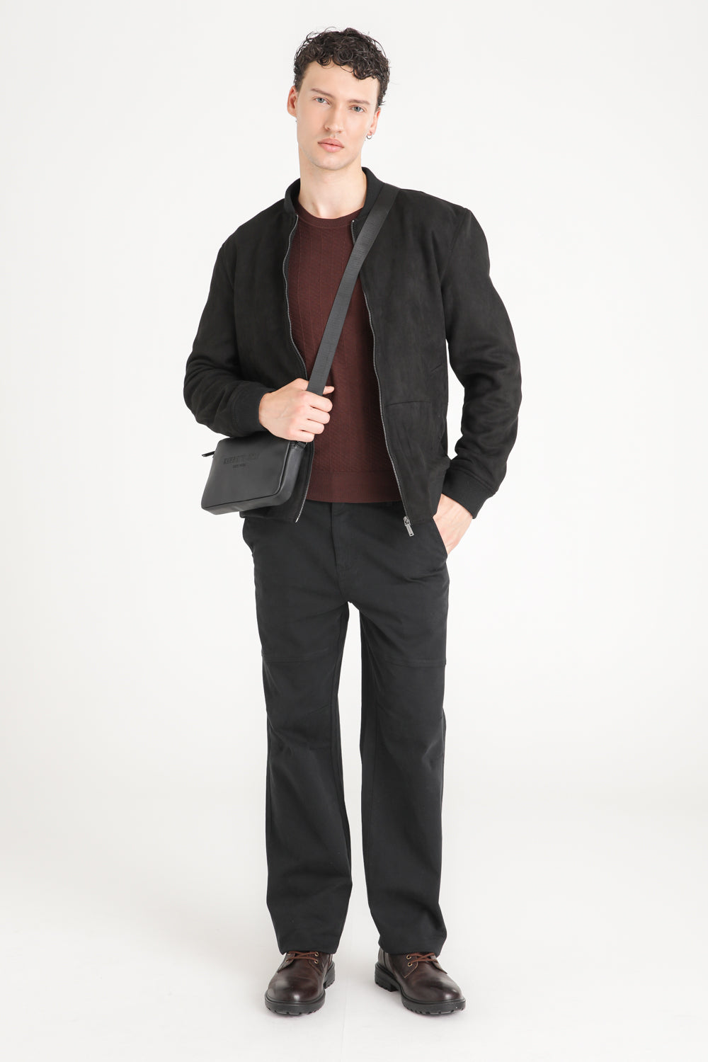 ג'קט קז'ואל עם צווארון ריב | קנת קול
