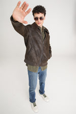 ג'קט עם צווארון פרוותי ובטנה מרופדת לגברים | קנת קול