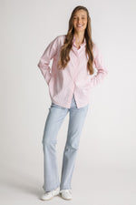חולצה מכופתרת פסים לנשים | קנת קול