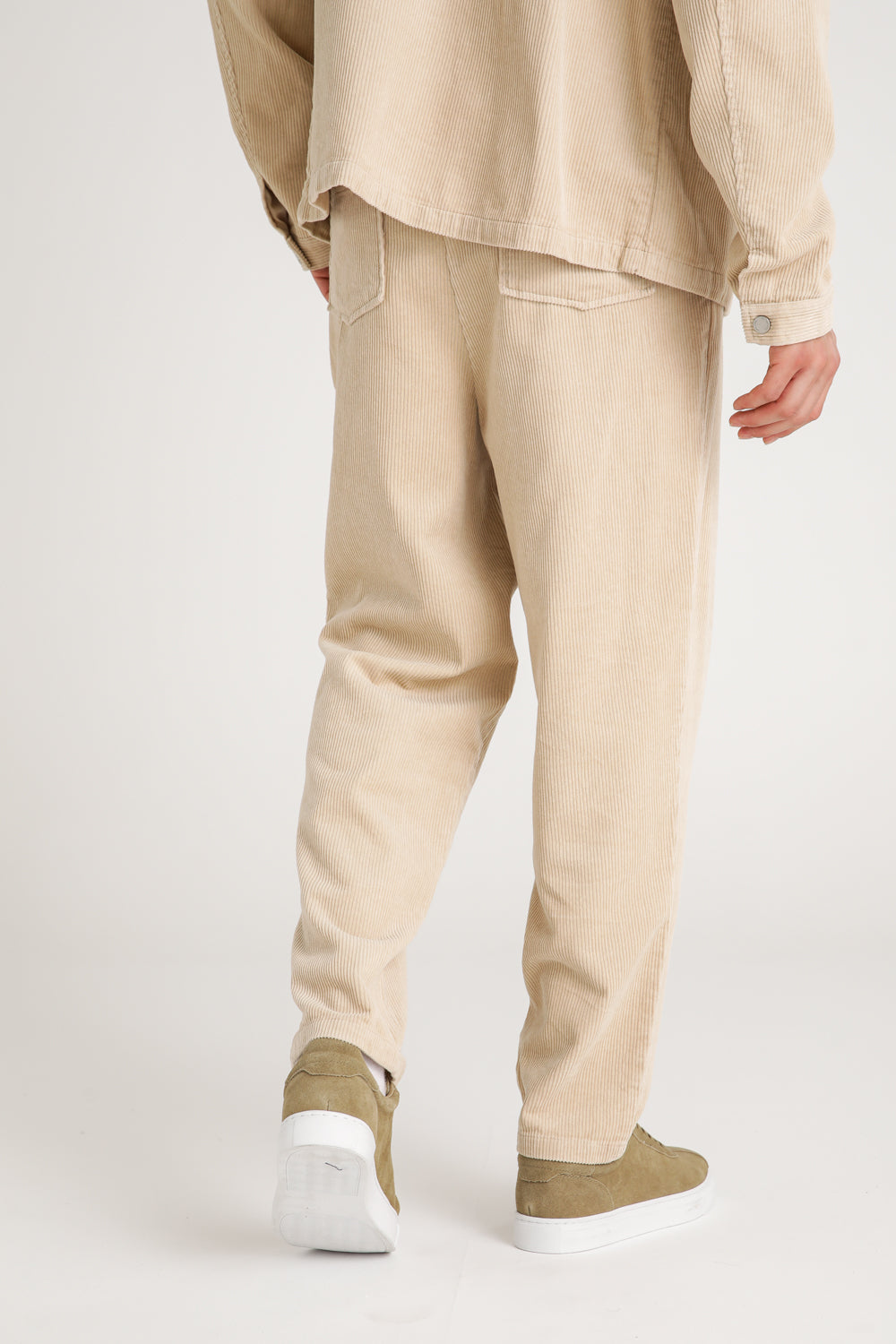 מכנסי קורדרוי בגזרה ישרה לגברים | קנת קול