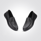 נעלי מוקסין לגברים U Leitan בצבע שחור - 3