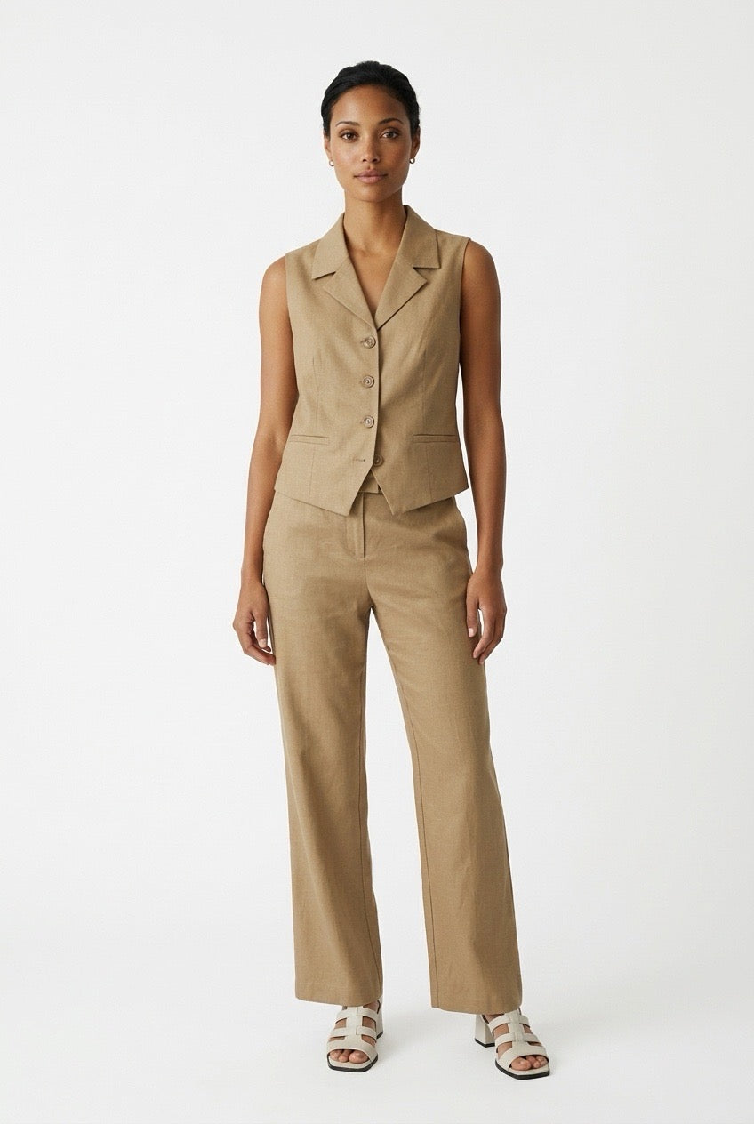 ווסט מחויט עם סגירת כפתורים | קנת קול