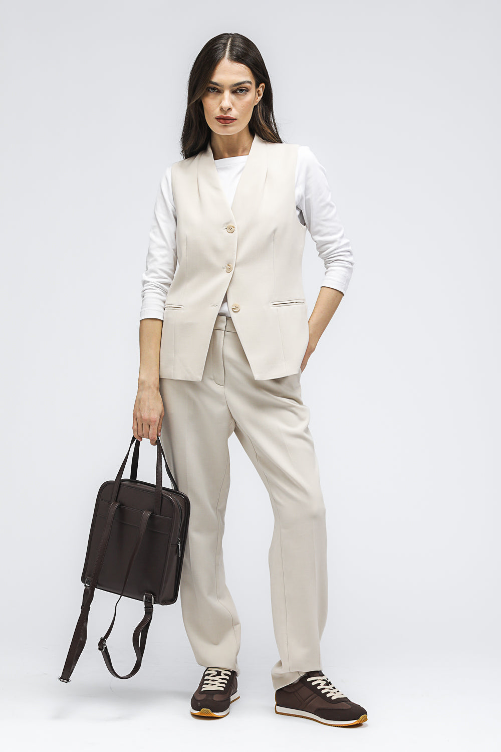 ווסט מחויט לנשים בצבע אבן | קנת קול 