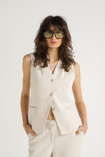 ווסט מחויט לנשים בצבע אבן | קנת קול