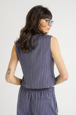 ווסט לנשים עם הדפס פסים | קנת קול