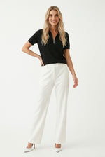 חולצת פולו קצרה סרוגה | קנת קול