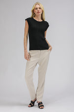 חולצת סריג עם שרוולים קצרים | קנת קול 