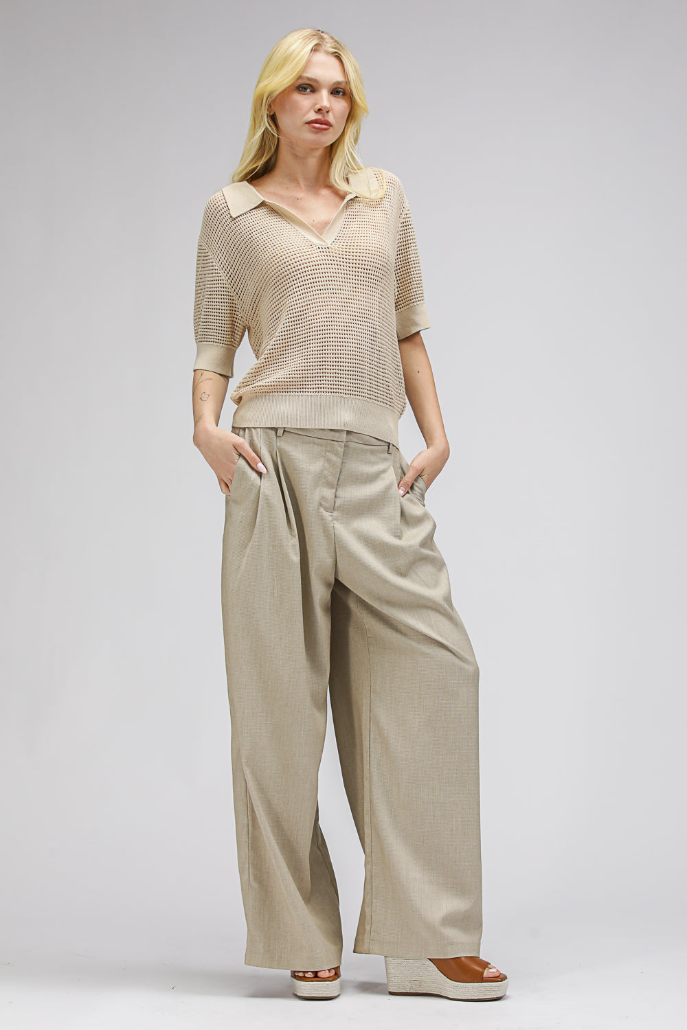 חולצת פולו מבד רשת | קנת קול 