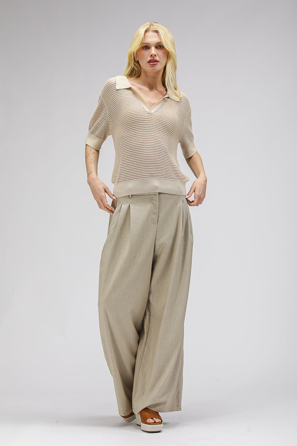 חולצת פולו מבד רשת | קנת קול 