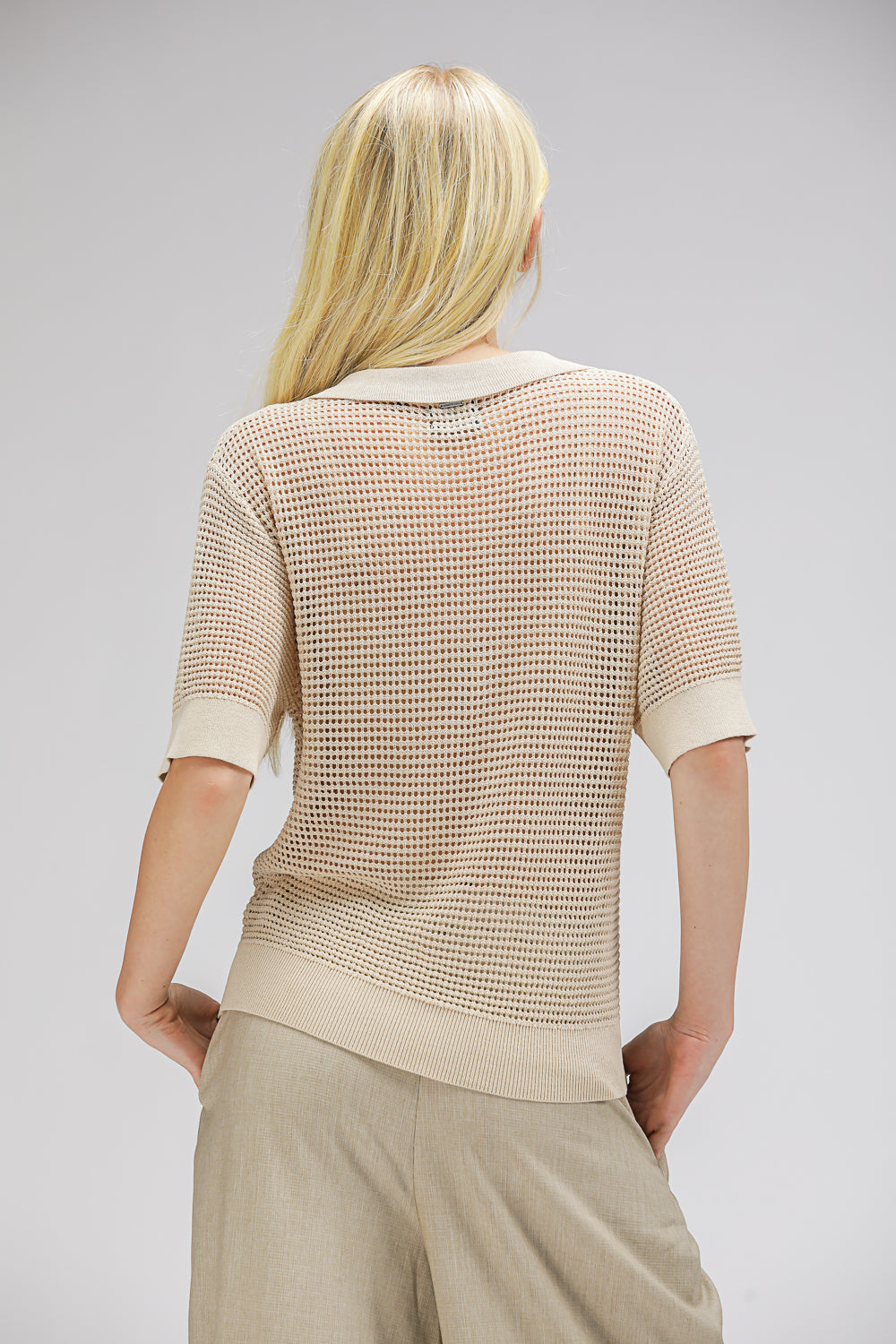 חולצת פולו מבד רשת | קנת קול 