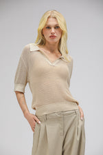 חולצת פולו מבד רשת | קנת קול 