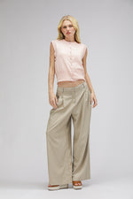 קרדיגן ללא שרוולים במראה סריגי | קנת קול