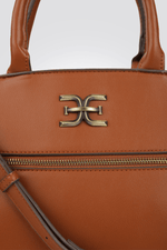 תיק צד לנשים בצבע חום - MASHBIR//365