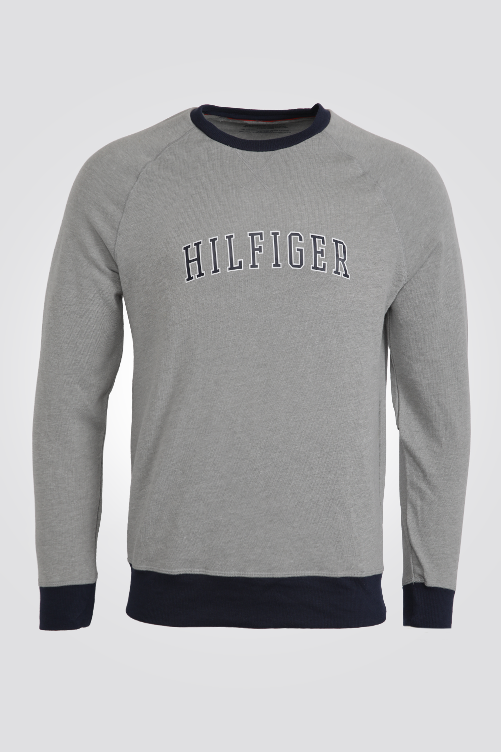 סווטשירט נייבי עם לוגו בחזית