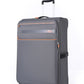 מזוודה מבד גדולה 28" דגם BARCELONA בצבע אפור - 2