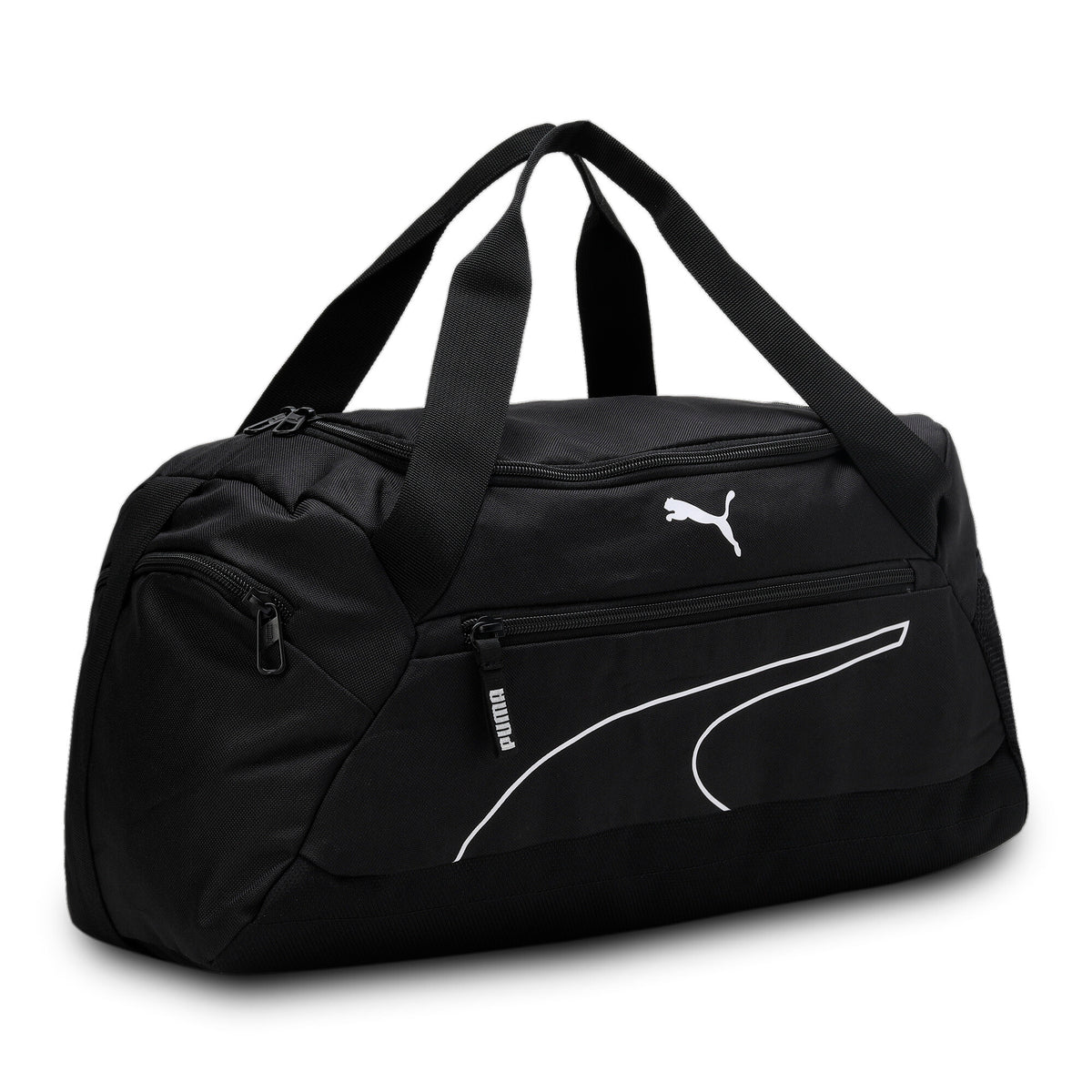 תיק מבית המותג PUMA, בעל רוכסן דו כיווני בתא הראשי שמספק גישה נוחה לפריטים שלך. כיסים קדמיים וצדדים בסגירת רוכסן לשמירה על החפצים שלך בדרך הבטוחה ביותר. רצועת כתף מתכוננת לנשיאה נוחה והתאמה מושלמת