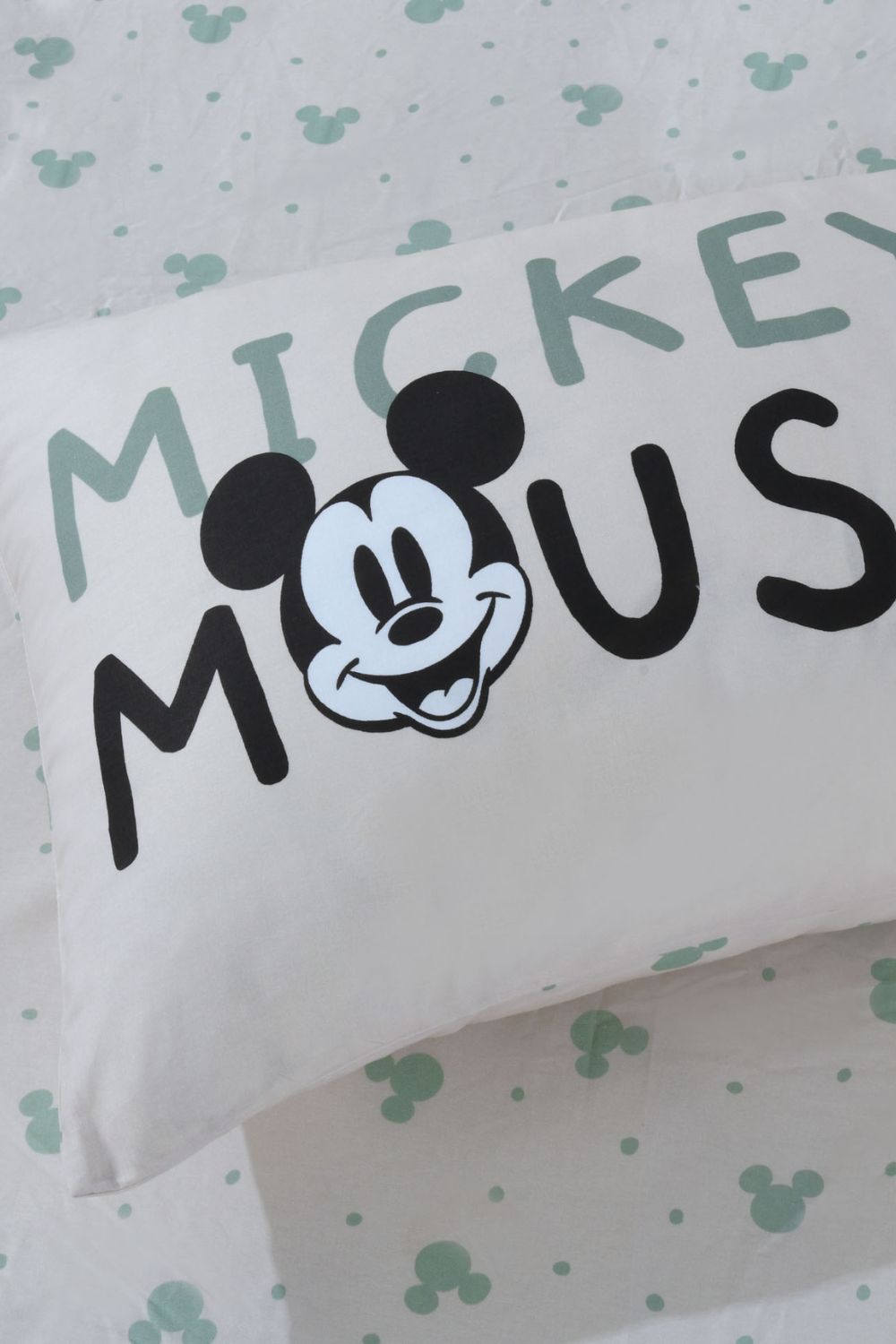 סט מצעים מיטת יחיד 90/200 ס"מ MICKEY green | דיסני