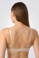 חזיית טי מרופדת בצבע ניוד