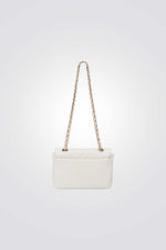 תיק צד קטן GWYN בצבע שמנת