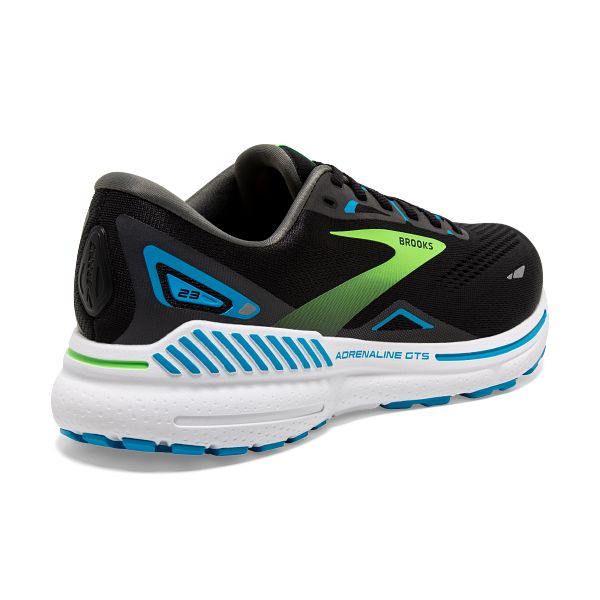 נעלי ספורט לגברים Adrenaline GTS 23 רוחב 2E בצבע שחור וירוק