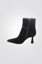 מגפוני שפיץ עם עקב לנשים מזמש